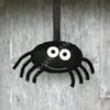 Stanley The Scary Spider Halloween 100% Wool Felt Hanging Decoration