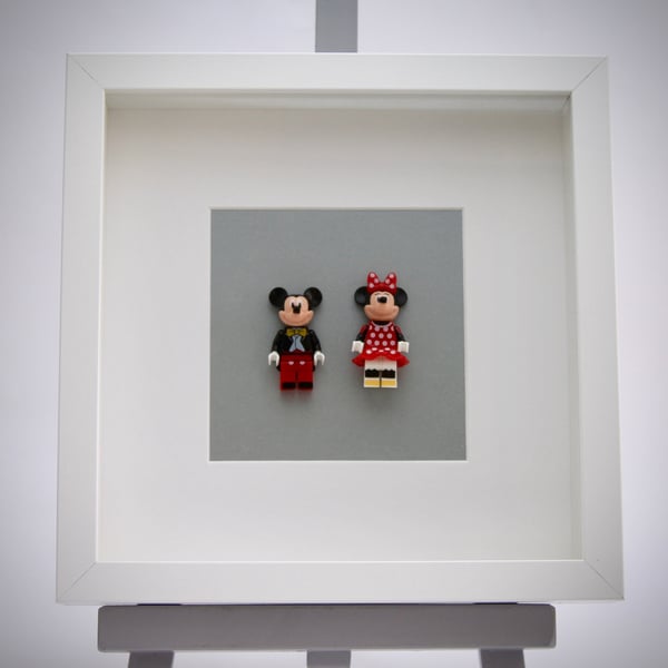 Mickey & Minnie mini Figure frame