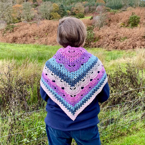 Crochet shawl