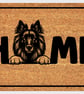 Belgian Tervuren Home Door Mat No.2 - Belgian Tervuren Welcome Mat - 3 Sizes