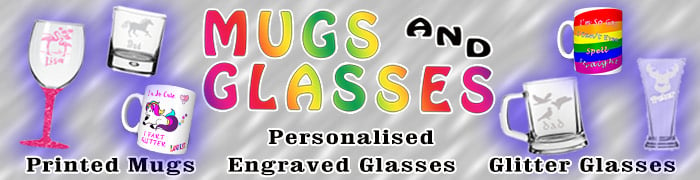 MUGS and GLASSES
