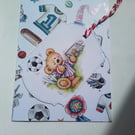 Handmade sport card. Birthday card. Ref 423