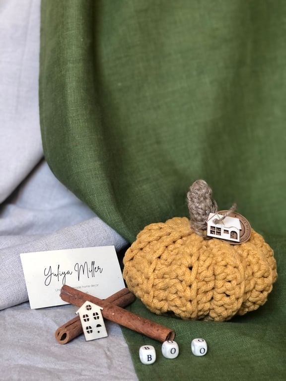 Haloween  medium pumpkin decor 