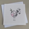 baby bird mothers day card