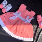 Castino “Luna” Crocheted Dress Set