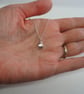 Silver necklace, silver pebble pendant - Image 8