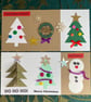 Christmas Card Making Kit - Plastic Free Craft - Image 3