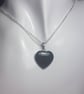 Natural Gemstone Heart Pendant – Turquoise, Rose Quartz, Moonstone & More - Image 4