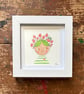 Vera - Framed Original Mini Illustration 