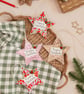 Set of 4 Christmas Star Reusable Tags