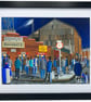Blackburn. Framed & Unframed Fine Art Print. Retro Rovers Football Club FC Gift - Image 1