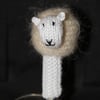 Hand Knitted Sheep Pencil Topper