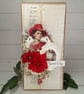 Handmade Vintage Special Day Card – Elegant Floral Greeting Card (52)