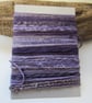 Large Dark Alkanet Natural Dye Slate Purple Textured Thread Pack - Image 5