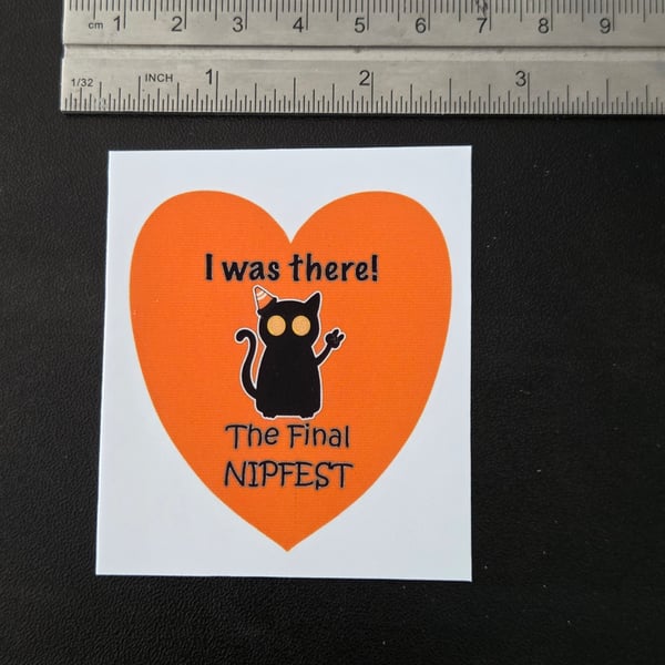 Nipfest  iron on I WAS THERE!
