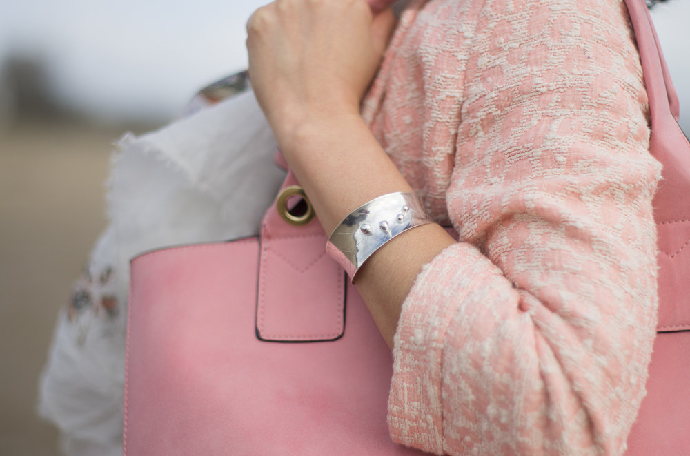 Dew Drops Cuff, Sterling Silver Hallmark London Assay Office
