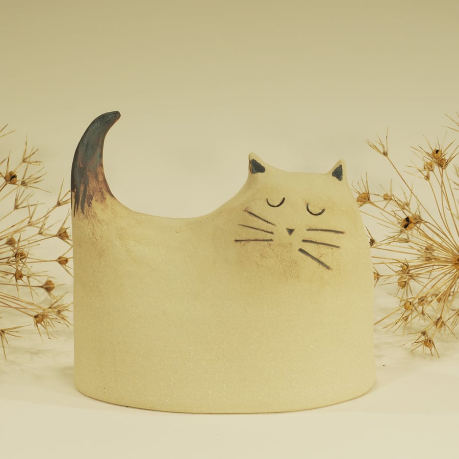 Ceramic Cat  no.6