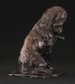 Foundry Bronze Cavalier King Charles Spaniel Waving Paw Sculpture - Image 3