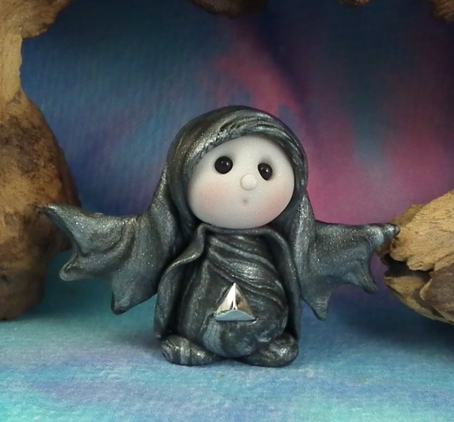 Sale Tiny Bat Gnome 'Frell' OOAK Sculpt by Ann Galvin Gnome Village