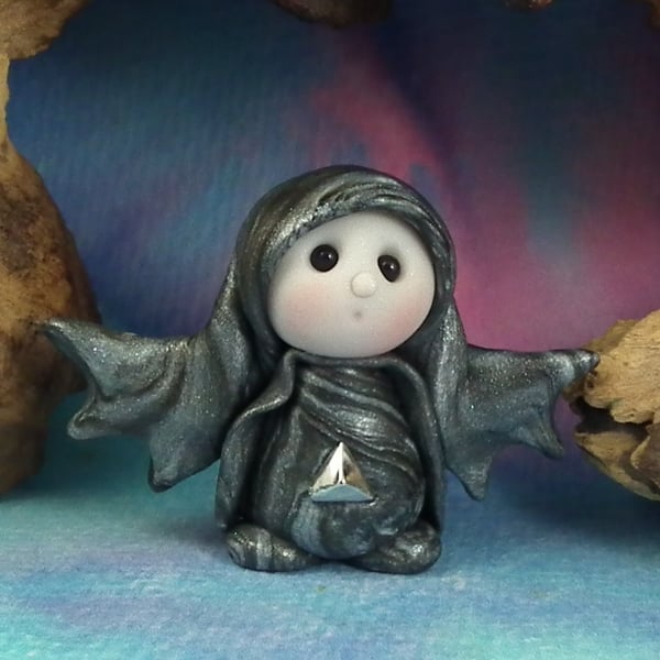 Sale Tiny Bat Gnome 'Frell' OOAK Sculpt by Ann Galvin Gnome Village