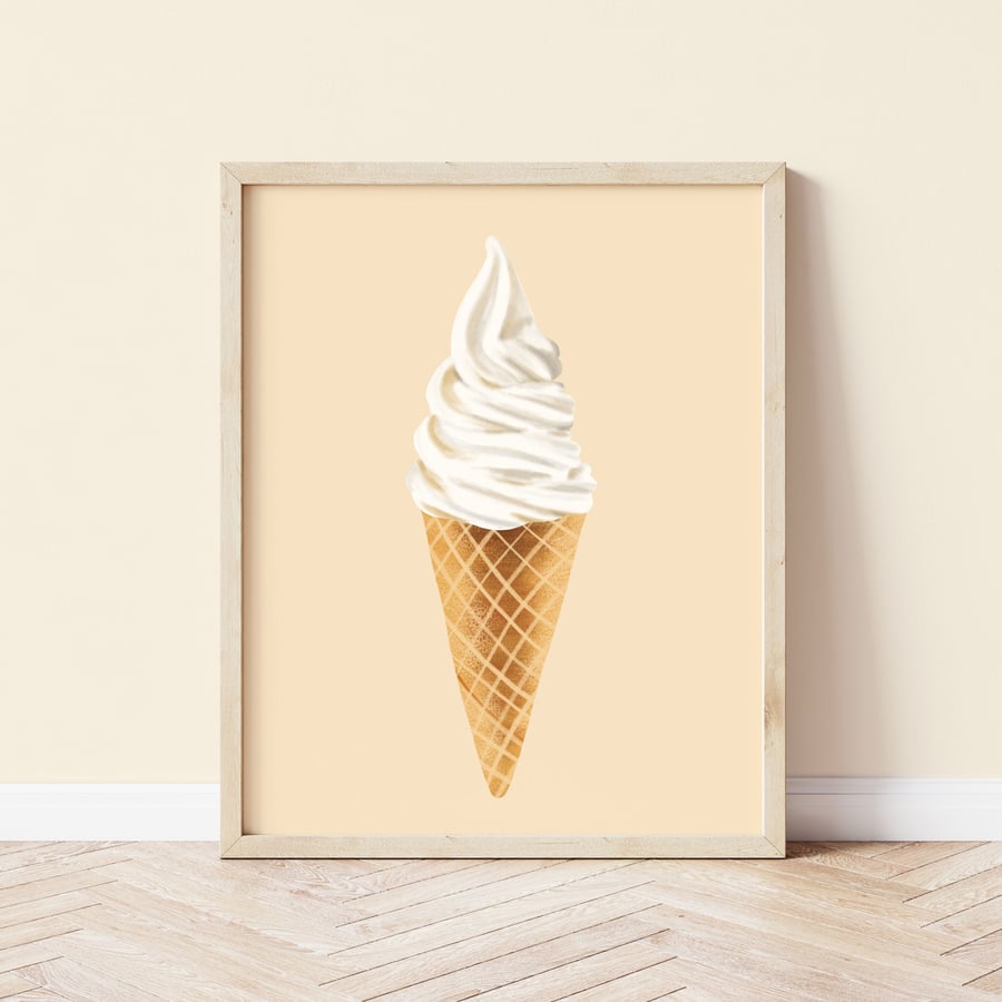 Ice Cream Art Print