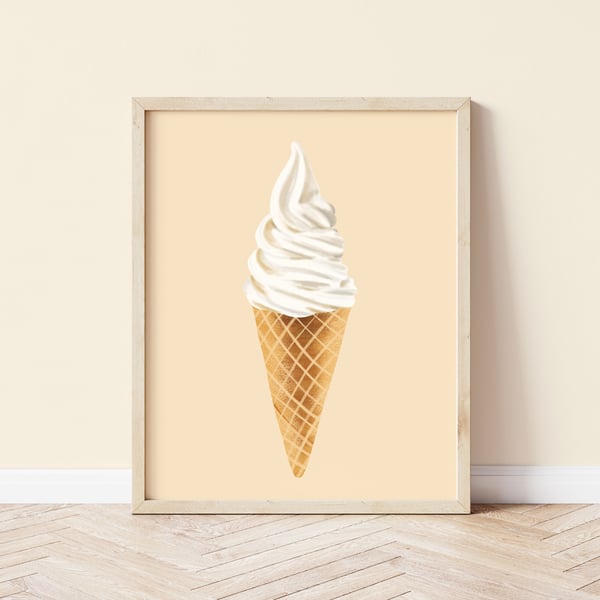 Ice Cream Art Print