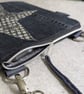 Denim Bag Zipped Mini Cross Body Jeans Bag with Silver Sequin Star  - Image 7