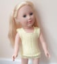 KNITTING PATTERN PDF Pretty Vests for Doll - Image 4