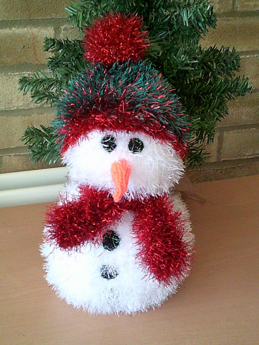Tinsel Snowman