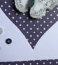 Blank Butterfly Card - Heart Aperture - Dark Blue Polka Dot - Image 8