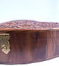 Hand Carved Heart Shaped Wooden Jewellery Box – Decorative Keepsake Storage  - Image 5