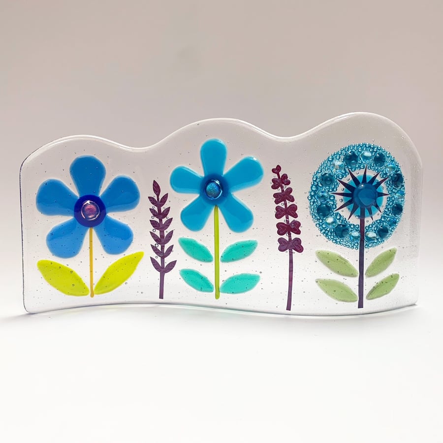 Fused Glass Botanicals Wave 2 - Handmade Glass Sculpture