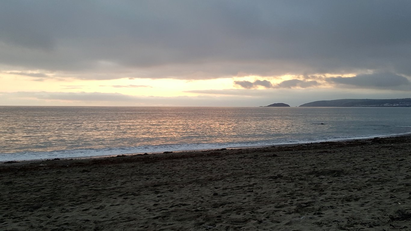 Cornish Beach Pebble Art