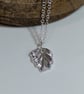 Fine Silver Leaf Pendant - Image 3
