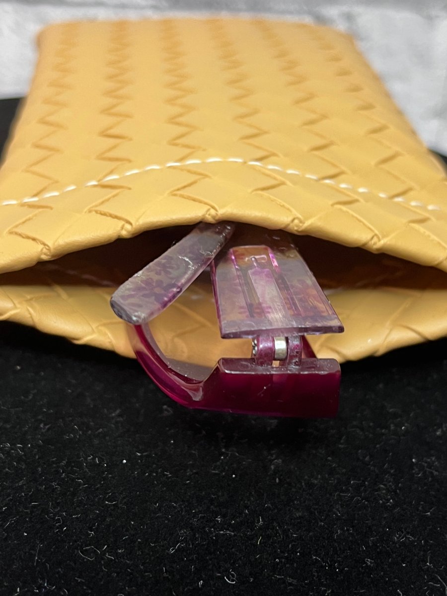 Snap closure Glasses Case