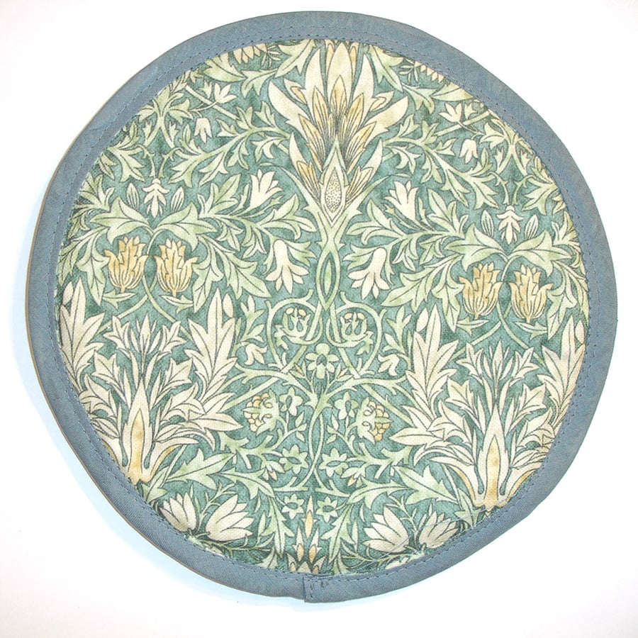Pot Stand William Morris Snakeshead Kitchen Mat 8" Pad Dining Surface Saver