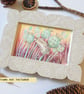 Harvest Mouse on a Poppy Seed Head, original drawing, small wall art - Image 8