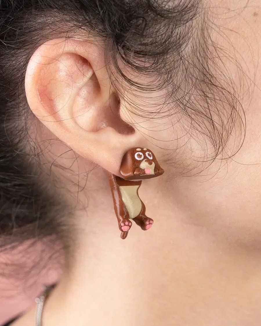 Daschund Dog Earrings