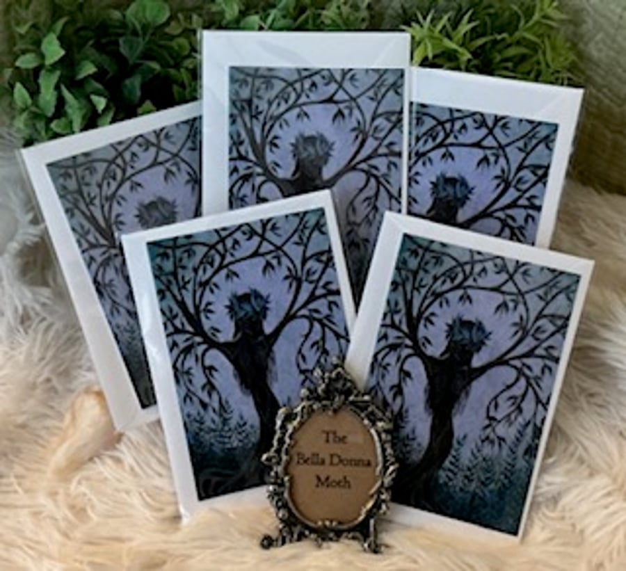 Greetings Cards with Dryad 