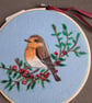 needle felted Robin picture  - Image 5