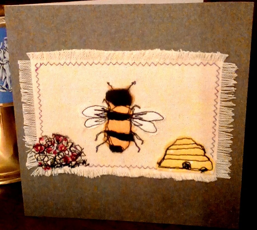 Greetings Card Save Our Bees