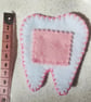 Handmade felt Tooth fairy pocket - Image 2