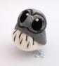 Needle Felted Miniature Grey Owl - Image 5