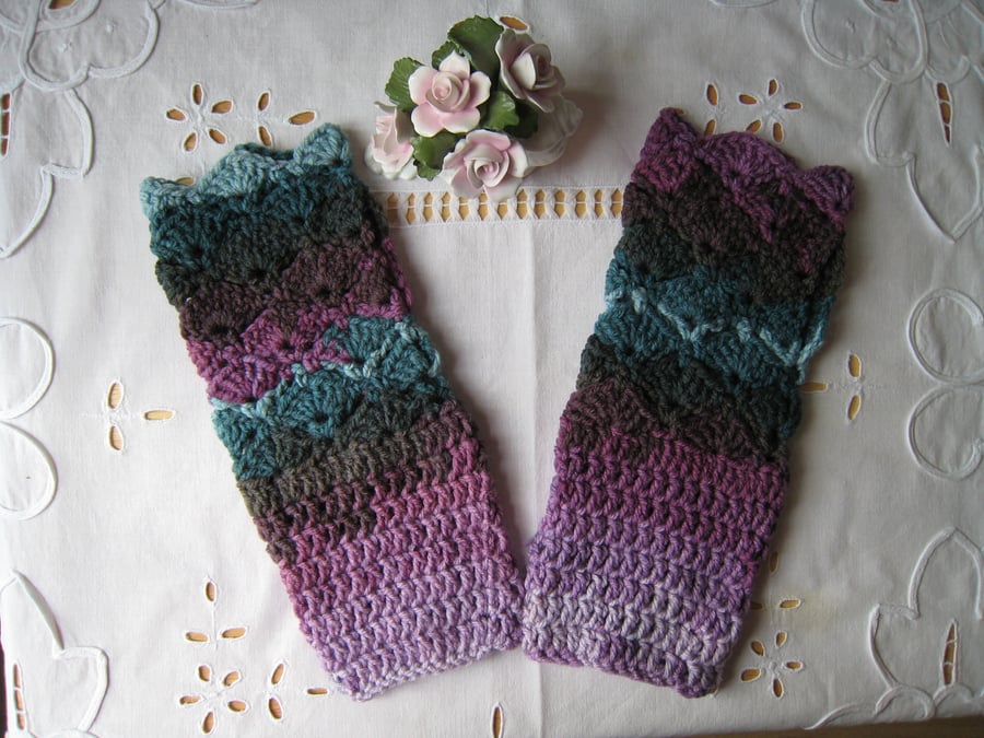 Fantail Fingerless Gloves FS04