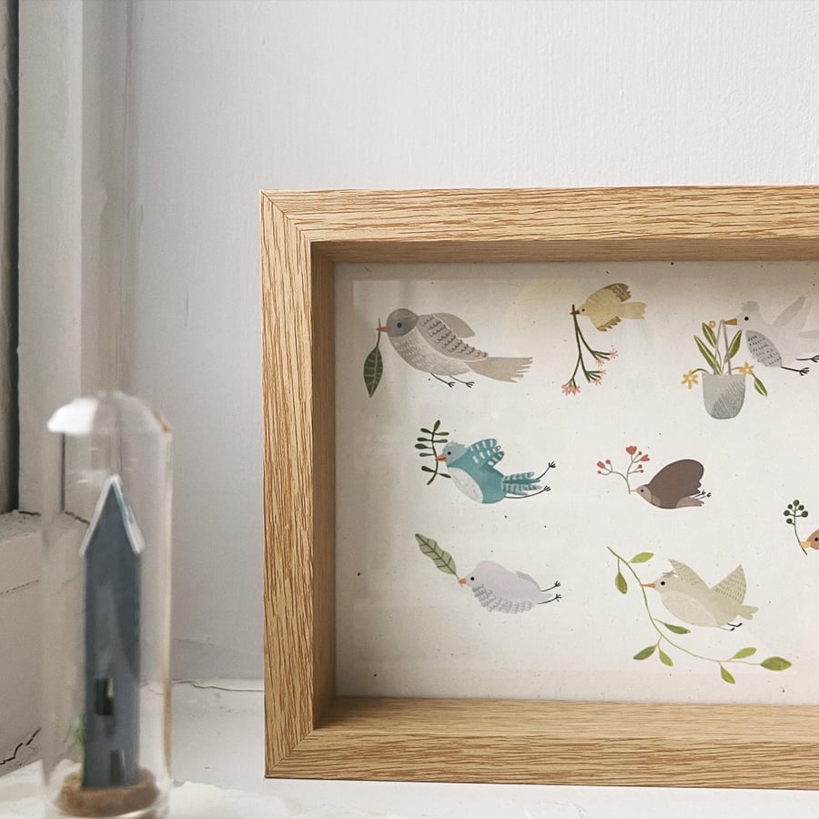 Birds of the air Matthew 6:26 Giclee Print - assorted sizes