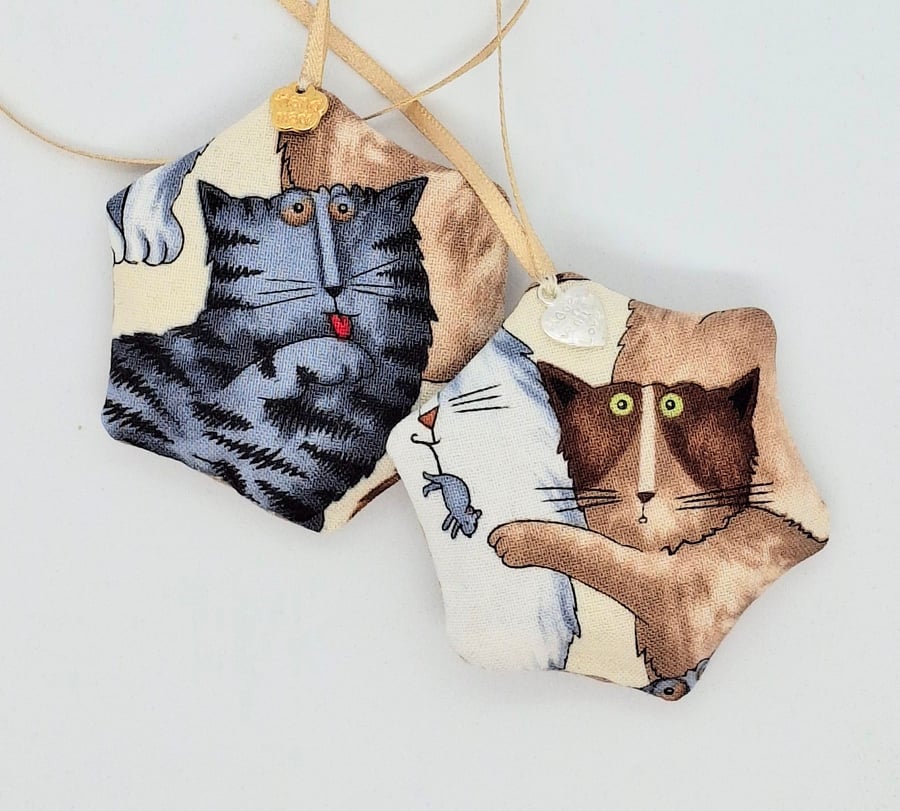 Cat Lavender bags 4LM no Postage