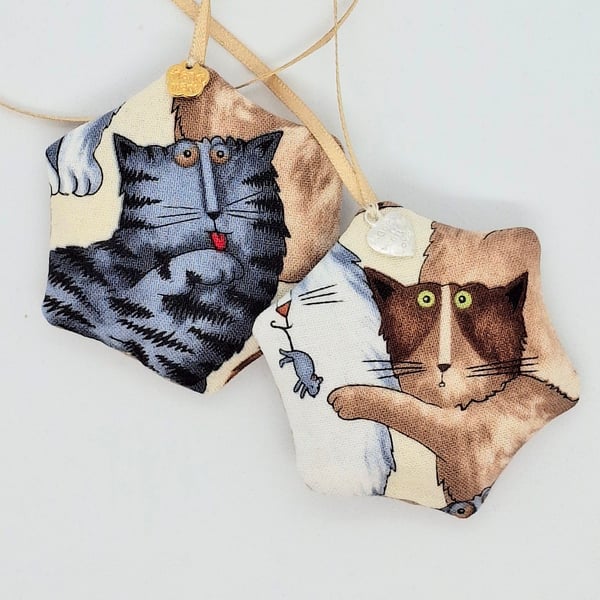 Cat Lavender bags 4LM no Postage