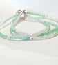 Czech Bead Necklace & Bracelet Set - Image 3