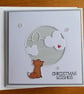 Christmas Wishes Card - Fox With Cloudy Sky - Image 7