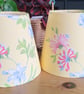 Vintage Floral Cotton Empire Lampshades X 2